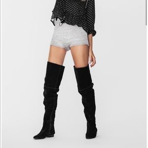 Black Amuse Society Ashley Over The Knee Boots/Booties